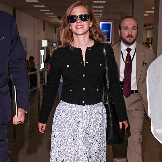 Emma Watson Makes Rare Appearance for 2025 Cannes Film Festival