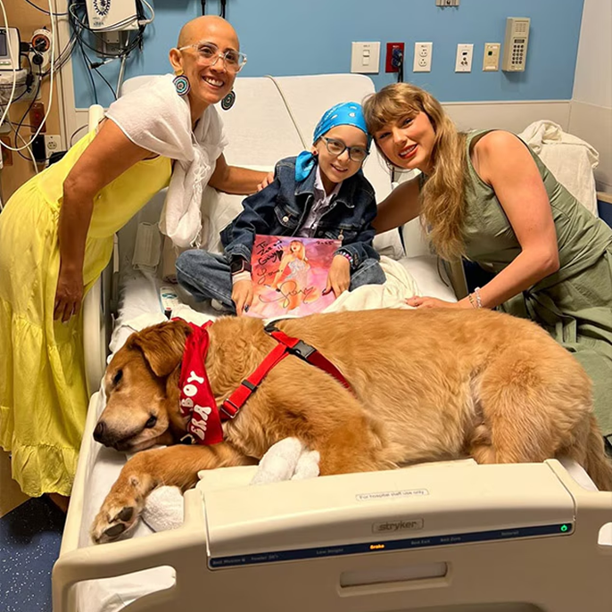 Taylor Swift Surprises Patients at Florida Children's Hospital