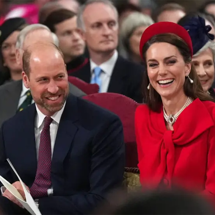 King and Kate return to annual Commonwealth service