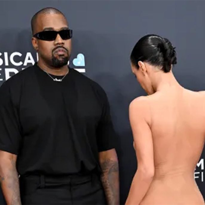 Kanye West Has Surprise Arrival at Grammys as Wife Bianca Censori Shocks With Nude Outfit Reveal