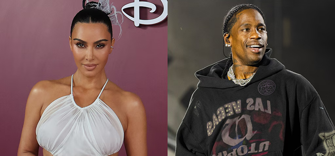 Kim Kardashian Makes Rare Comment on Her Bond With Kylie Jenner's Ex Travis Scott 1
