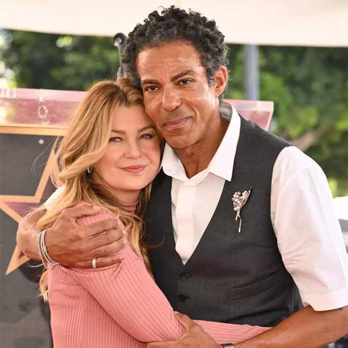 Ellen Pompeo Poses in Rare Family Photo with Husband Chris Ivery and 2 of Their Kids at Hollywood Walk of Fame Ceremony