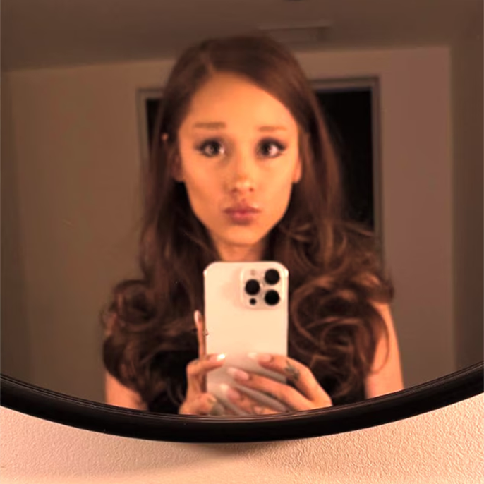 Ariana Grande Reveals Wickedly Good Brunette Hair Transformation