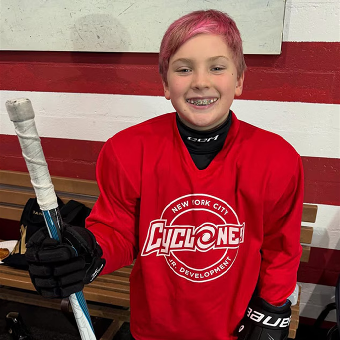 Pink and Husband Carey Hart’s Son Jameson Channels His Mom With Pink Hair Reveal