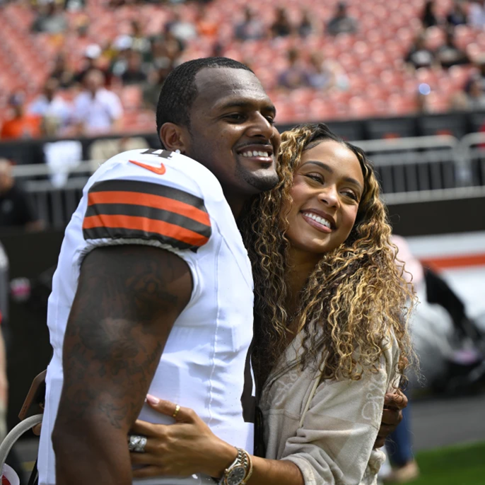 Browns QB Deshaun Watson and longtime girlfriend Jilly Anais get engaged