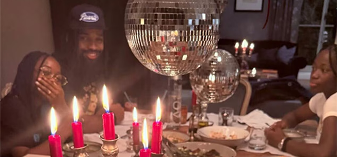 Madonna Celebrates Hanukkah in Rare Family Photo With Boyfriend Akeem Morris 1