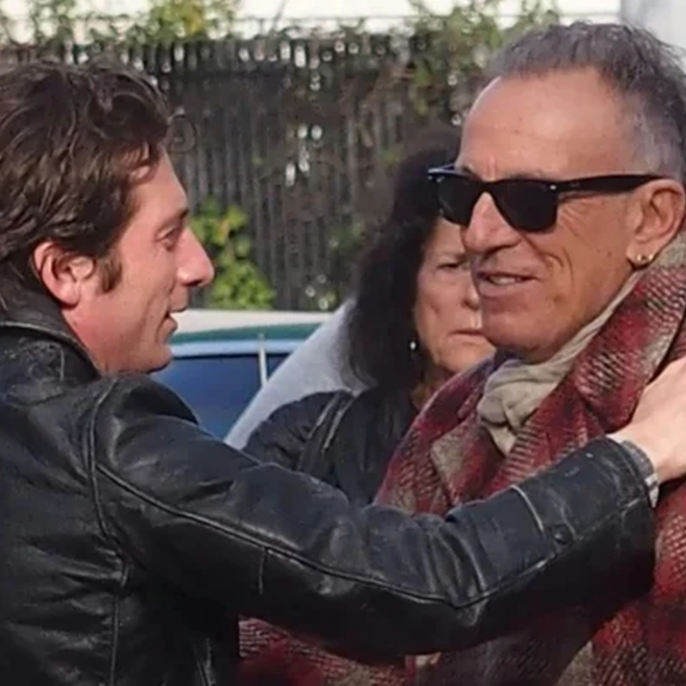 Bruce Springsteen reacts after watching Jeremy Allen portray him in biopic
