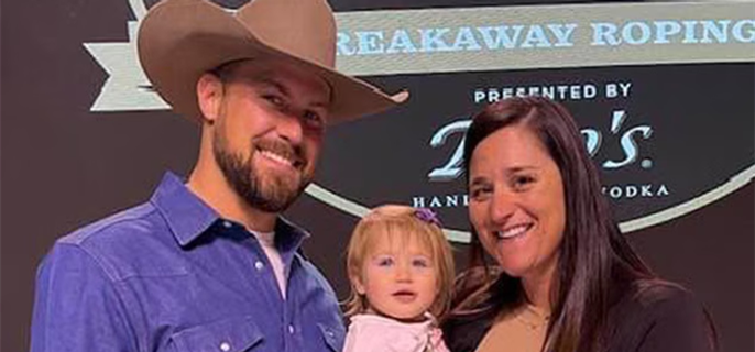 Rodeo Champion Kelsie Domer's 3-Year-Old Daughter Oaklynn Dies After Horse Accident 1