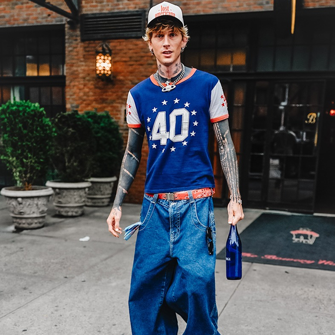 Machine Gun Kelly Shares He Only Eats a "Couple Times a Week"
