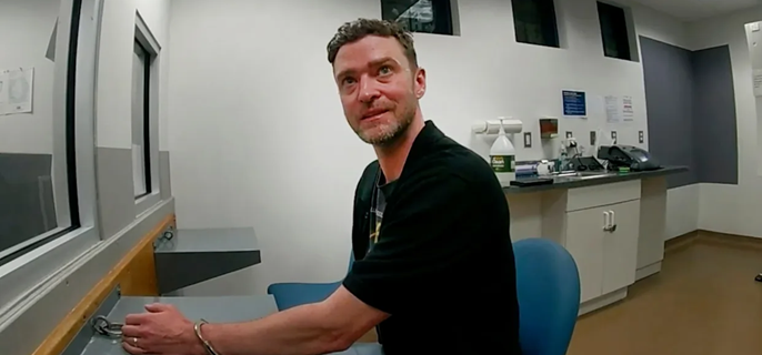 Justin Timberlake when jailed in DUI body cam footage: ‘Yo, you guys are wild’ 1
