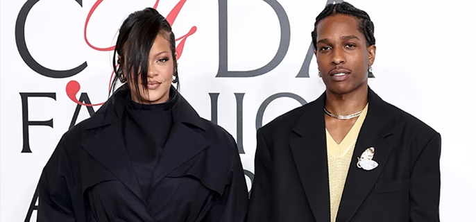 Rihanna Makes Red Carpet Return With A$AP Rocky After Giving Birth to Baby No. 3 1