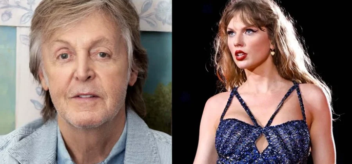 Paul McCartney calls himself 'grandad' of Taylor Swift 1