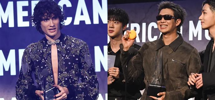 BTS Sweeps American Music Awards as Sombr Wins Two Televised Trophies 1