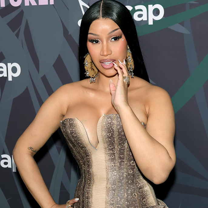 Cardi B Reveals Baby Girl Blossom's Face in New Photos