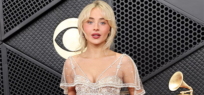Sabrina Carpenter's Lace Gown Steals the Show at the Grammys 2026 Red Carpet 1