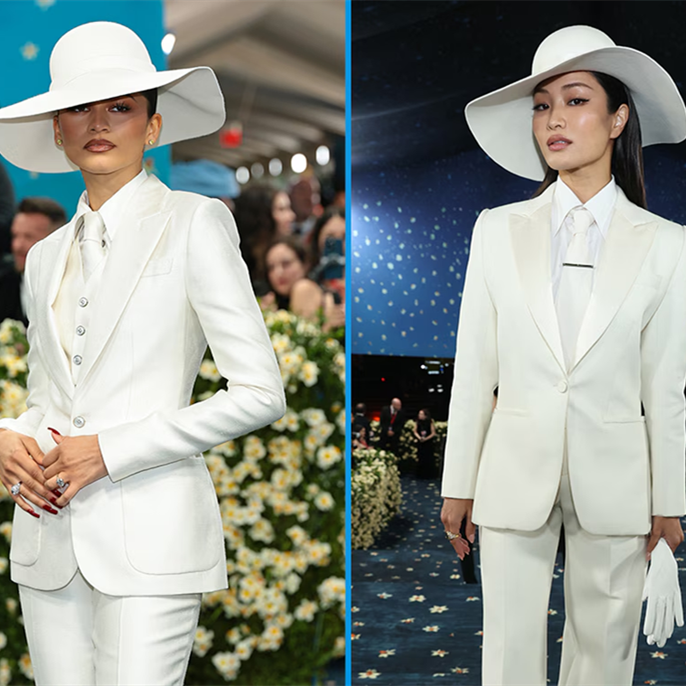 Law Roach Reacts to Zendaya’s Accidental Twinning Moment With Anna Sawai at the Met Gala