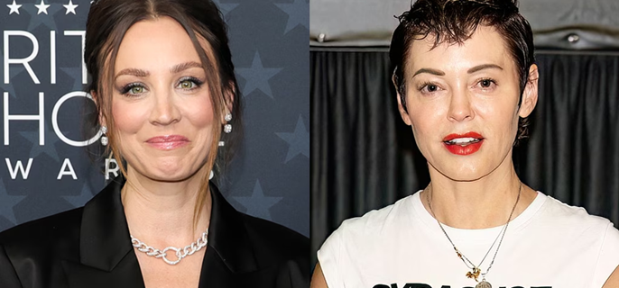 Kaley Cuoco Details Tense Encounter With Rose McGowan on Set of Charmed 1