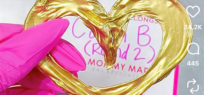 Cardi B Turns Umbilical Cord Into Gold Pendant After Welcoming Baby No. 4 1