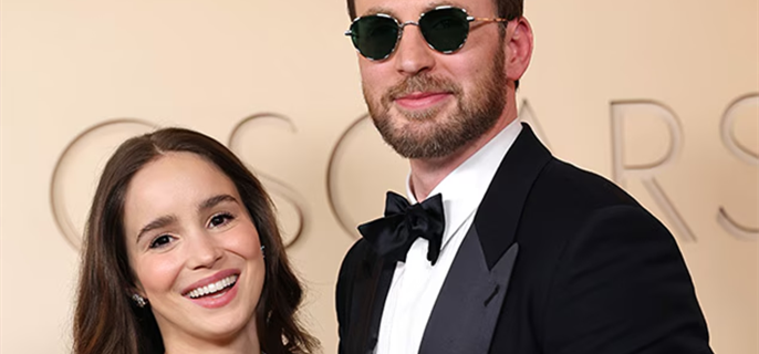 See Chris Evans, Alba Baptista's First Appearance Since Welcoming Baby at Oscars 2026 1