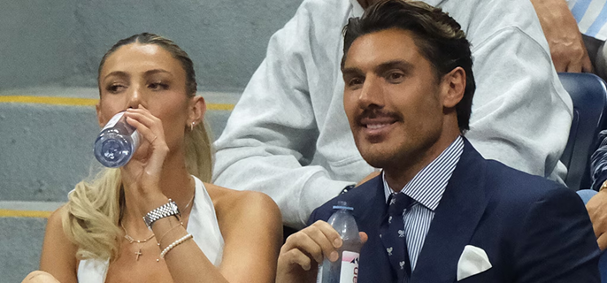 Chris Appleton's Daughter Kitty-blu Is All Grown Up at US Open 2025 1