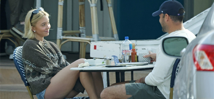 Sydney Sweeney, Scooter Braun celebrate movie release with 'intimate' date 1