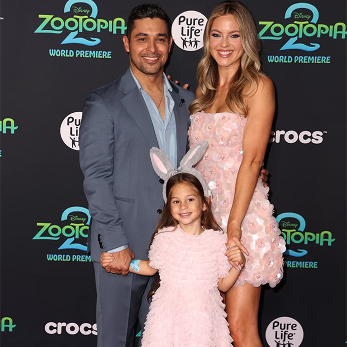 Wilmer Valderrama Makes First Red Carpet Appearance With Fiancée Amanda Pacheco and Daughter Nakano