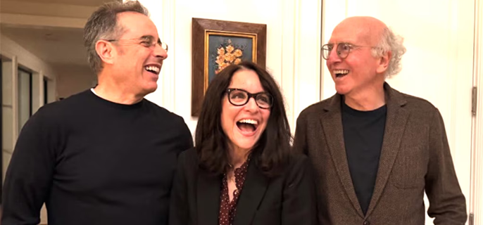 Seinfeld's Julia Louis-Dreyfus, Jerry Seinfeld and Larry David Reunite for the Holidays 1