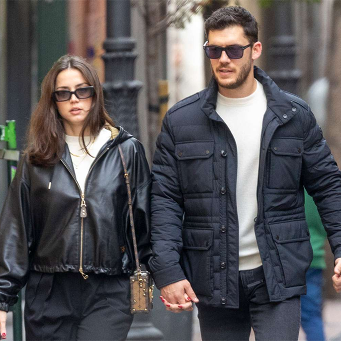 Ana de Armas Holds Hands with Stepson of Cuba's President as They Step Out Together in Madrid