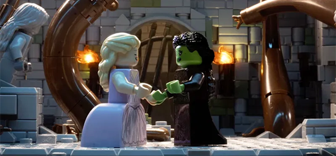 Fun Fully LEGO Version of Jon M. Chu's 'Wicked: For Good' Featurette 1