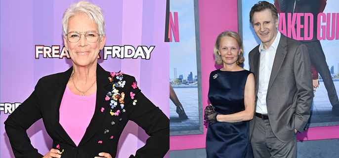 Jamie Lee Curtis Has Strong Reaction to Critics of Pamela Anderson & Liam Neeson's Rumored Romance 1
