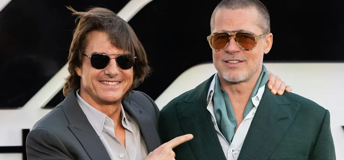Brad Pitt Says He and Tom Cruise Backed Out of Starring in ‘Ford v Ferrari’ After Cruise Found Out He Wouldn’t Be “Driving Much” 1