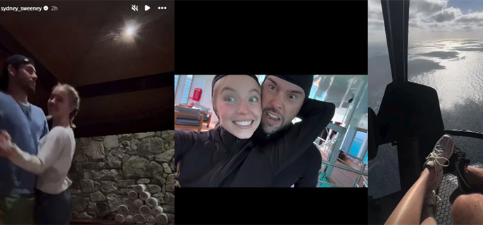 Sydney Sweeney shares loved-up moments with Scooter Braun during romantic getaway 1