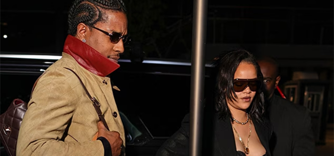 Rihanna and A$AP Rocky Celebrate Mother's Day With Stylish NYC Date Night  1