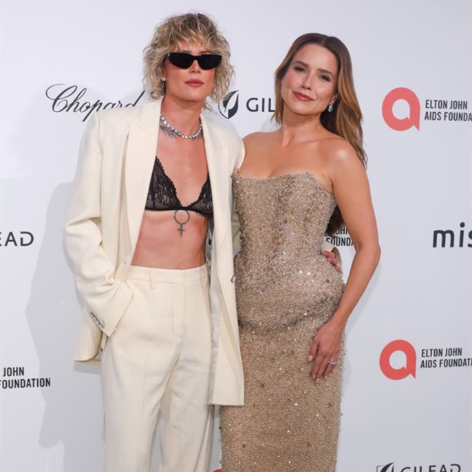 Sophia Bush Reacts to Ashlyn Harris Revealing She Wore a Jockstrap to Oscars After-Party