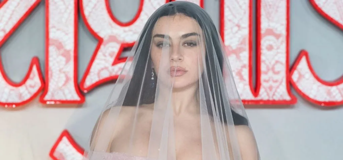 Charli XCX’s Erdem Tulle & Lace Skeletal Gown Look’s Giving Bridal Couture 1