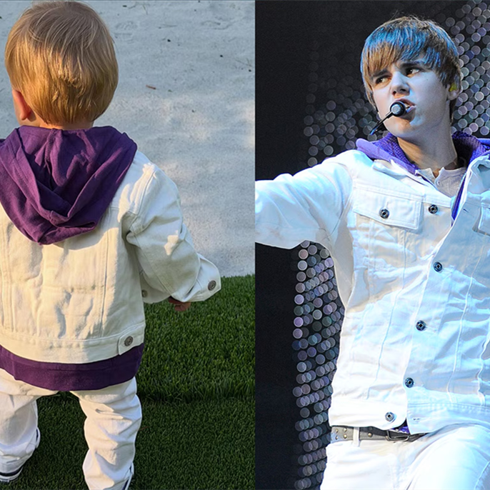 Justin Bieber & Hailey Bieber's Son Jack Is His Dad's Twin With Adorable Halloween Costume