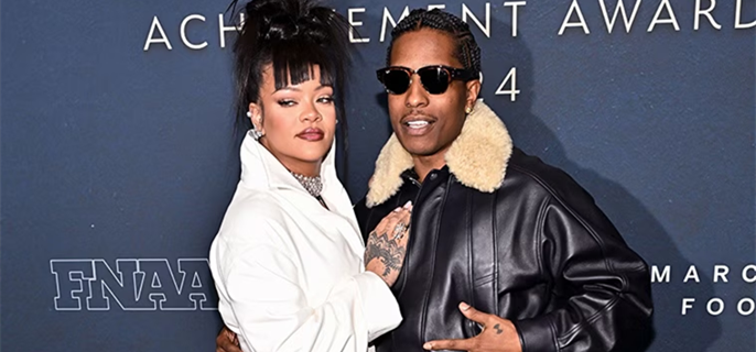 A$AP Rocky Teases Name for Baby No. 3 With Pregnant Rihanna 1