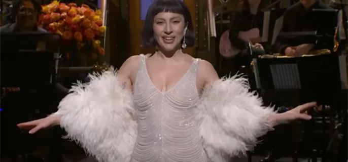 Lady Gaga Unleashes ‘Mayhem’ on ‘SNL’ With Performances of ‘Abracadabra’ & ‘Killah’: Watch 1