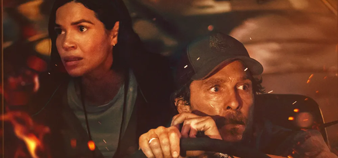 Matthew McConaughey, America Ferrera Save Children From California Wildfire in ‘The Lost Bus’ Trailer 1