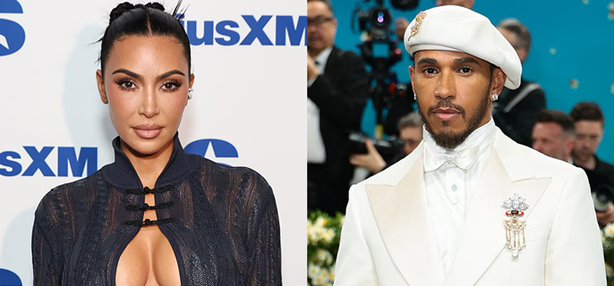 Kim Kardashian and Lewis Hamilton Arrive in Paris Together Amid Dating Rumors 1
