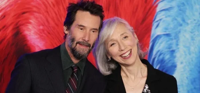 Keanu Reeves, Alexandra Grant make cosy apppearance at Broadway show 1