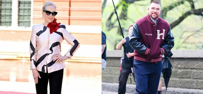 Travis Kelce Has 5-Word Reaction to Meryl Streep’s Shade 1