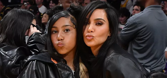 Kim Kardashian Has Seen the Criticism of 12-Year-Old Daughter North's Style — and Asks for 'Grace' 1