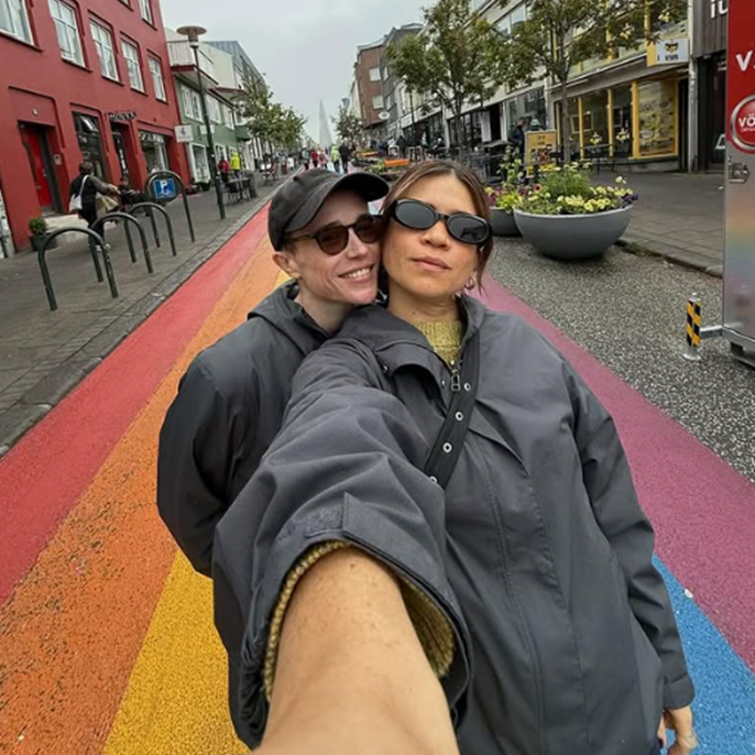Elliot Page shares photo with actress Julia Shiplett, hinting at new romance