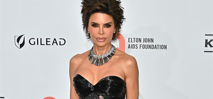 Lisa Rinna's Dress for Oscars 2026 Party Was Made With 11 Pounds of Human Hair 1