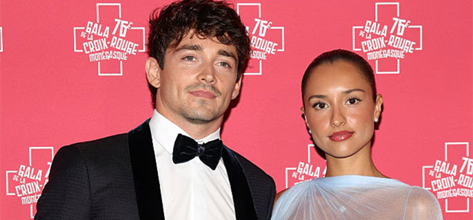 F1 Racer Charles LeClerc Announces Engagement to Alexandra Saint Mleux 1