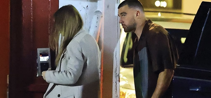 Travis Kelce Steps Out With Taylor Swift in Los Angeles Amid NFL Retirement Rumors 1