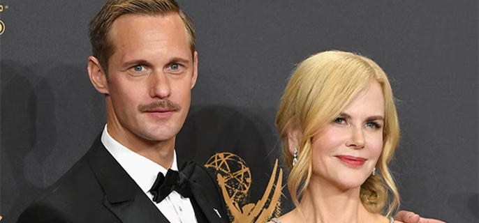 Nicole Kidman Reveals Awkward Kissing Moment With Alexander Skarsgård in Big Little Lies 1