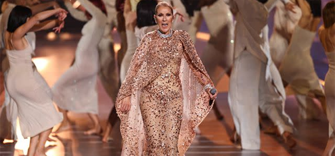 Céline Dion Sparkles in Dazzling Pink Gown at Elie Saab Fashion Show as She Performs Hit Songs in Comeback Season 1