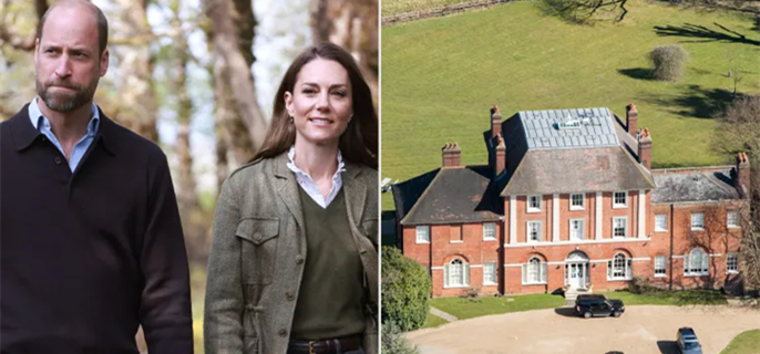 Kate Middleton and Prince William Move Into New Home, Forest Lodge, with George, Charlotte and Louis 1